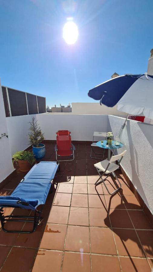 Ferienwohnung Penthouse With Solarium In The Center Of Malaga-Atico Con Solarium En El Centro De Málaga Exterior foto